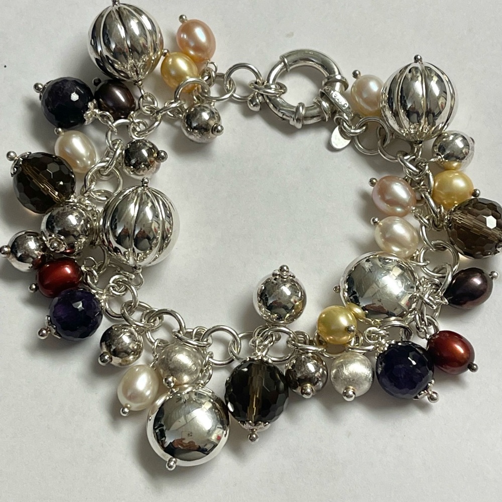 Milor Sterling Silver Cha-Cha Bracelet